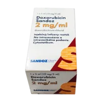 Фото Доксорубицин Sandoz 2мг/мл 5мл (10мг) Словения/Австрия