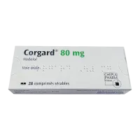Фото Коргард (Надолол) таблетки 80мг №28