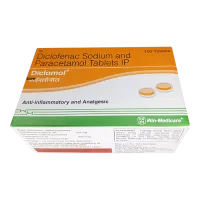 Фото Дикломол ПОЛНЫЙ аналог Фаниган (Diclomol) N100 таб. (10х10)