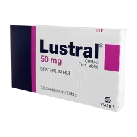 Фото Золофт импортный Pfizer (под названием Lustral) 50мг таблетки №28