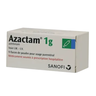 Азактам (Азтреонам) пор. для инъекций 1г 1фл./уп.