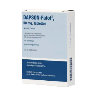 Дапсон Фатол (аналог Дисулон) таблетки 50мг №100